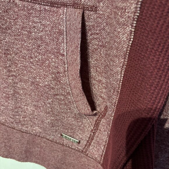 Express Women's Berry Zip Up Sweatshirt Size XL - PreOwned - Picture 4 of 8